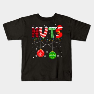 Chestnuts Christmas Funny Matching Couple Nuts Kids T-Shirt